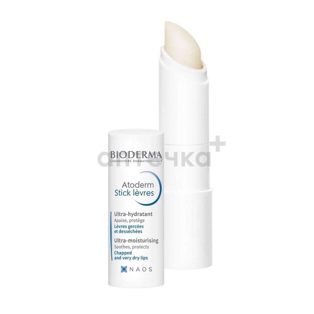 BIODERMA Laboratoire Dermatologique Стик Атодерм для губ/Atoderm Stick Levres 4 г