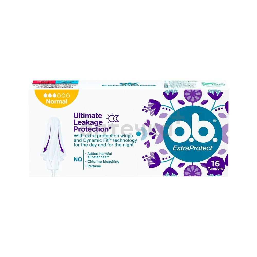 o.b ExtraProtect Normal Тампоны женские гигиенические new №16