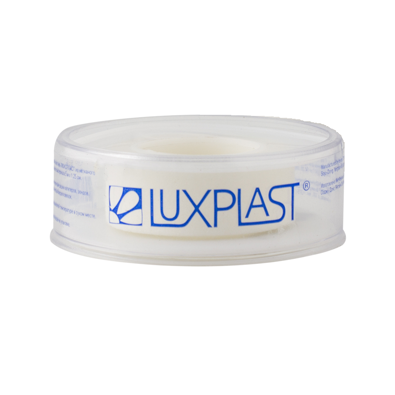 Лейкопластырь (Luxplast мед. на нетканой основе  5м х 1,25см )