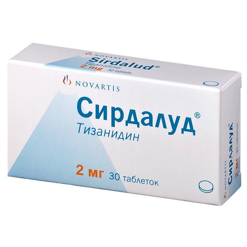 СИРДАЛУД (табл. 2 мг  №10х3)