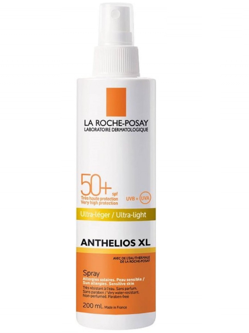 La Roche-Posay Anthelios Спрей солнцезащитный невидимый для лица и тела SPF 50+ 200 мл