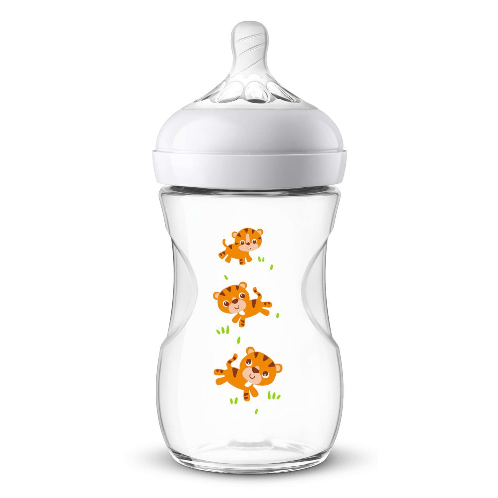 Avent 86720 Бутылочка Natural Тигрята 260 мл 