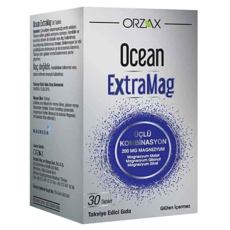 ORZAX (БАД) (Оушен ЭкстраМаг  табл. 1450 мг №30)