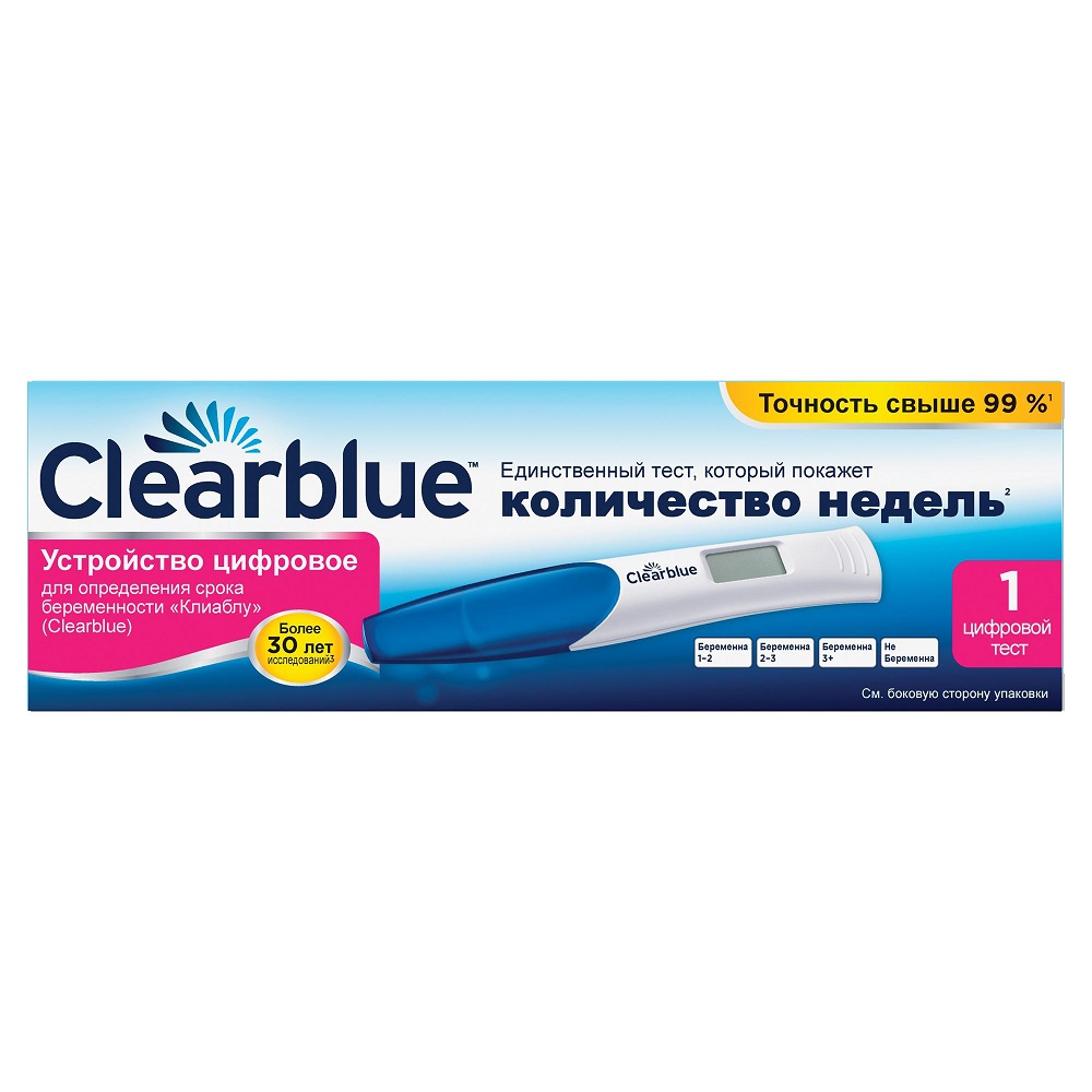 Устройство (Clearblue цифровое для определения срока беременности   )