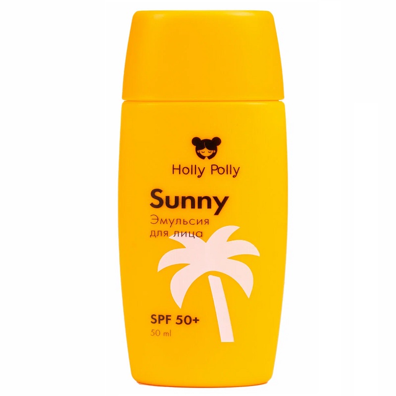 Holly Polly Sunny Эмульсия солнцезащитная для лица SPF 50+ 50 мл