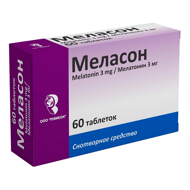 МЕЛАСОН (табл. 3 мг  №10х6)