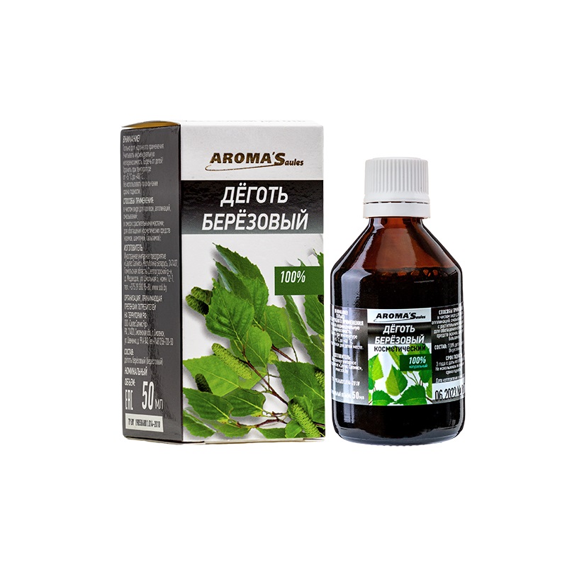 Саулес Сапнис Деготь березовый косметический 50 мл