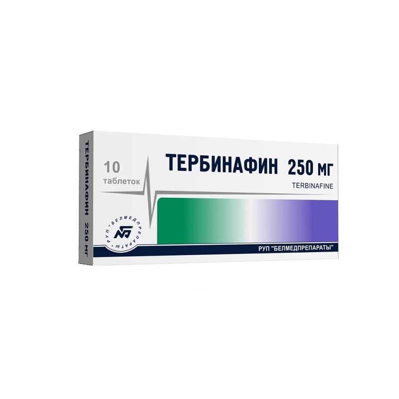 ТЕРБИНАФИН (табл. 250 мг  №10х1)