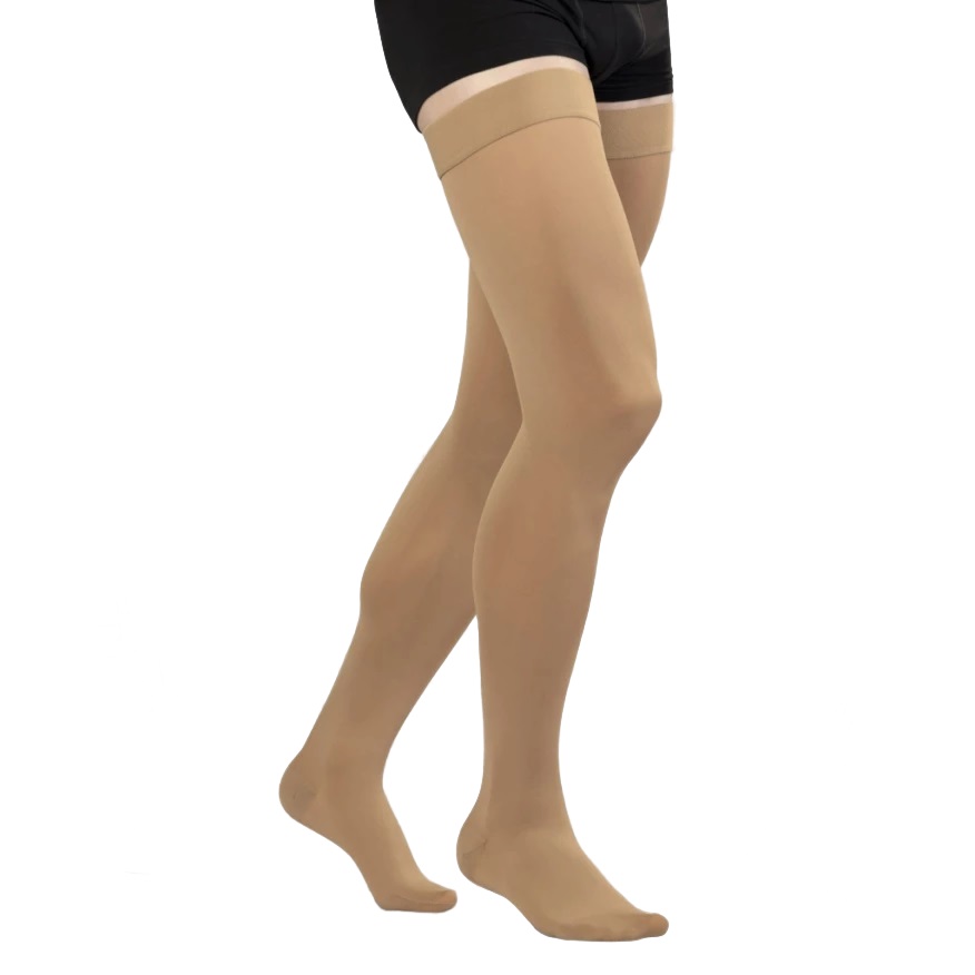 Чулок (мед. эласт.компресс. ELAST, TONUS с мыском унисекс ELAST 0402 LUX II класса компрессии 23-32 mmHg   Карамель р. 3 рост 1 )