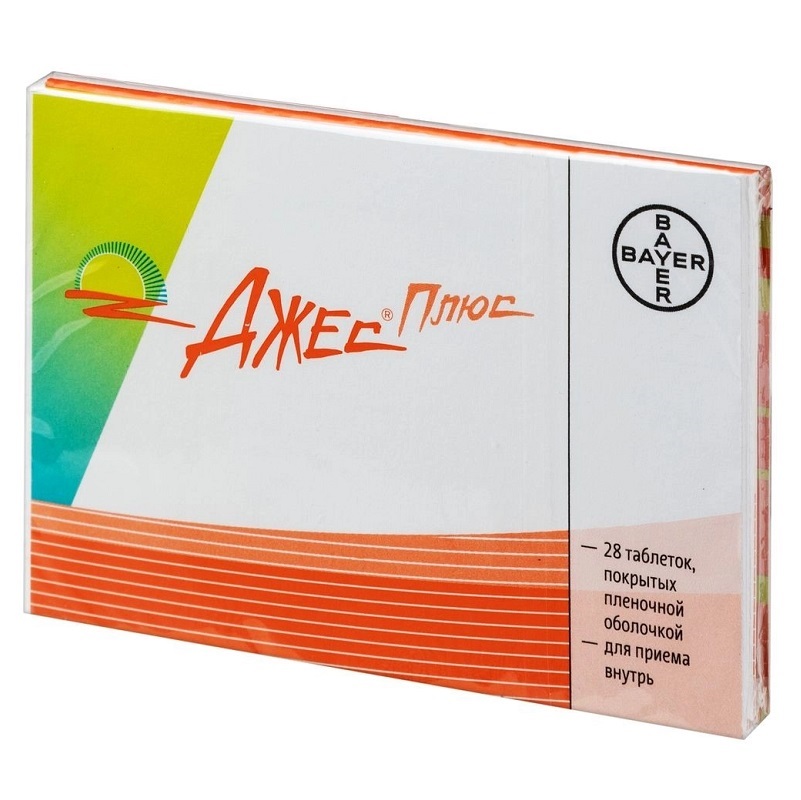 ДЖЕС® ПЛЮС (таб. п/п об.   №28(24+4)х1 )