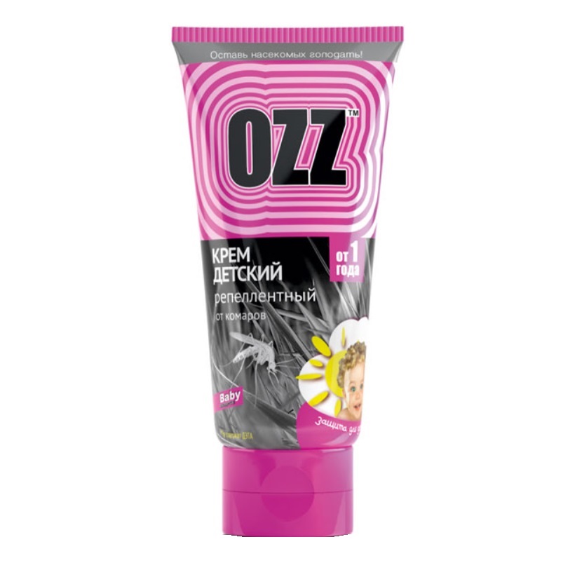 OZZ-Baby Крем репеллентный детский от 1 года 50мл
