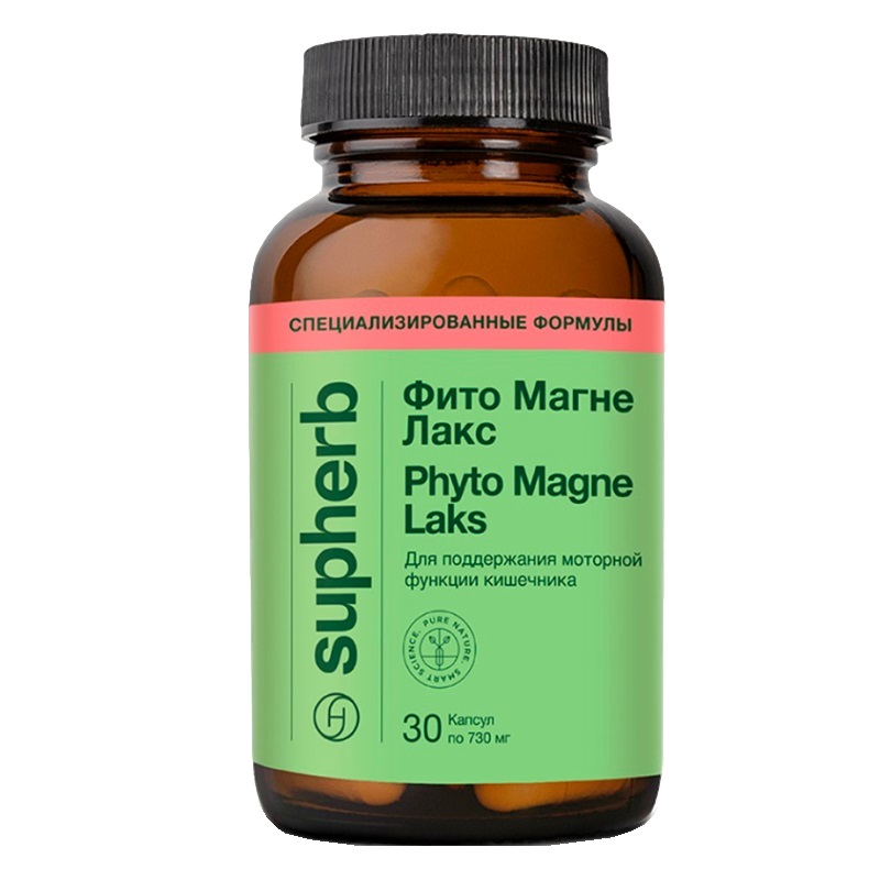 Фито Магне Лакс (БАД) (капс. 730 мг  №30)