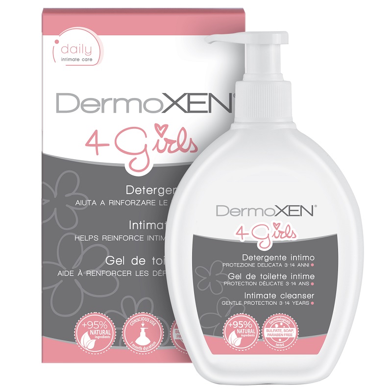 Комплекс для интимной гигиены DERMOXEN 4 GIRLS 200 мл