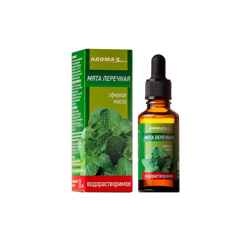 Саулес Сапнис Масло эфирное водорастворимое Мята перечная 30 мл