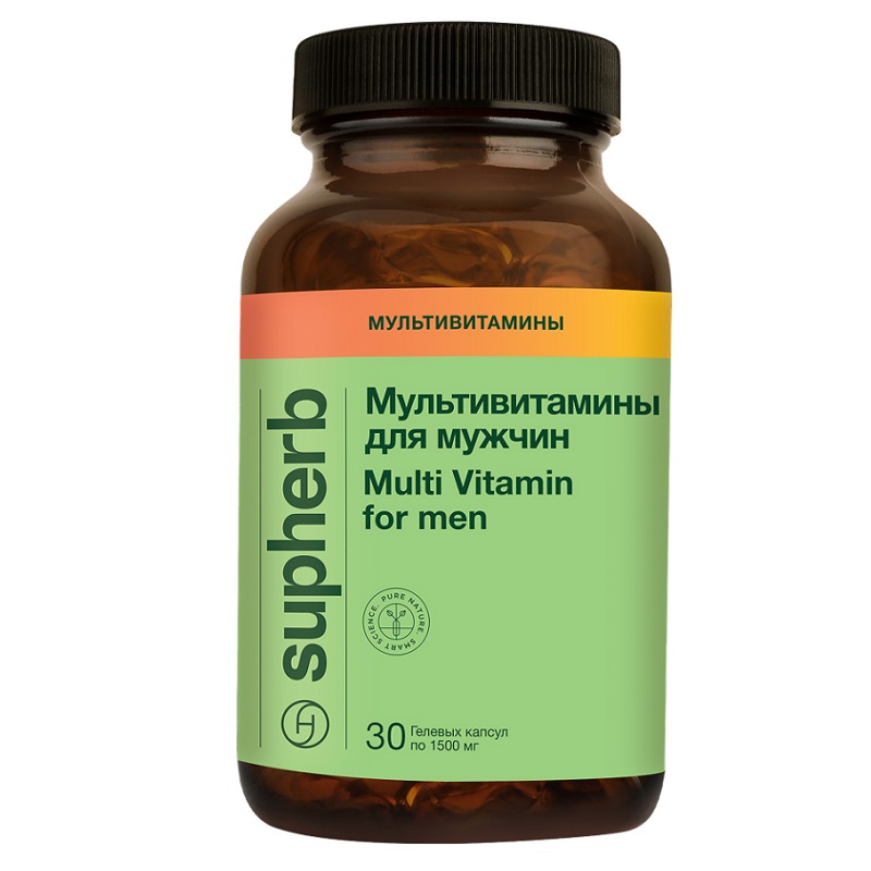 Мультивитамины (БАД) (для мужчин  капс. 1500 мг №30)