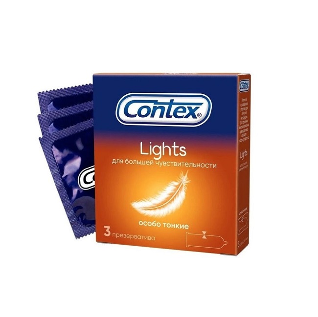 Contex Презервативы №3 Light особо тонкие