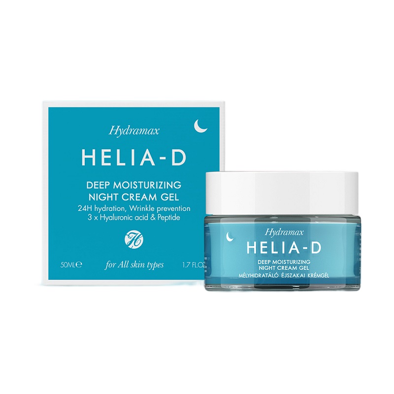 Helia-D Hydramax Крем-гель ночной глубоко увлажняющий д/всех типов кожи 50 мл