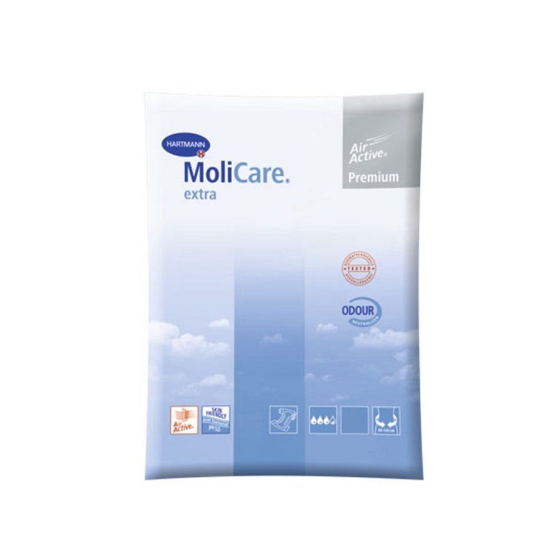 Hartmann Подгузники для взрослых MOLICARE Premium Soft впитываемость extra р. L №1 