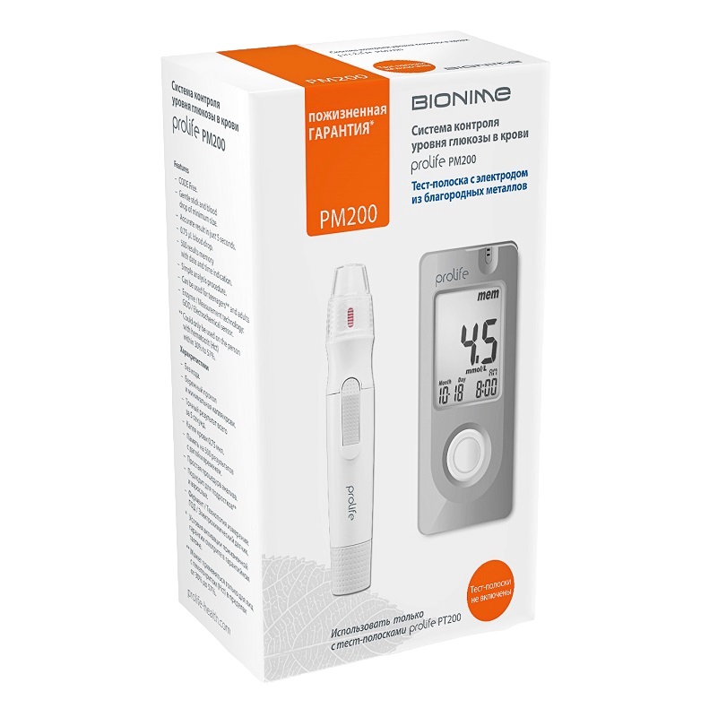 Prolife (Система контроля уровня глюкозы в крови PM 200   )