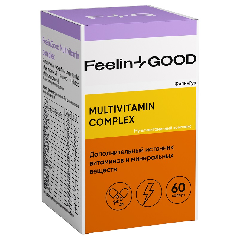 FeelinGood Мультивитаминный комплекс, 60 капсул