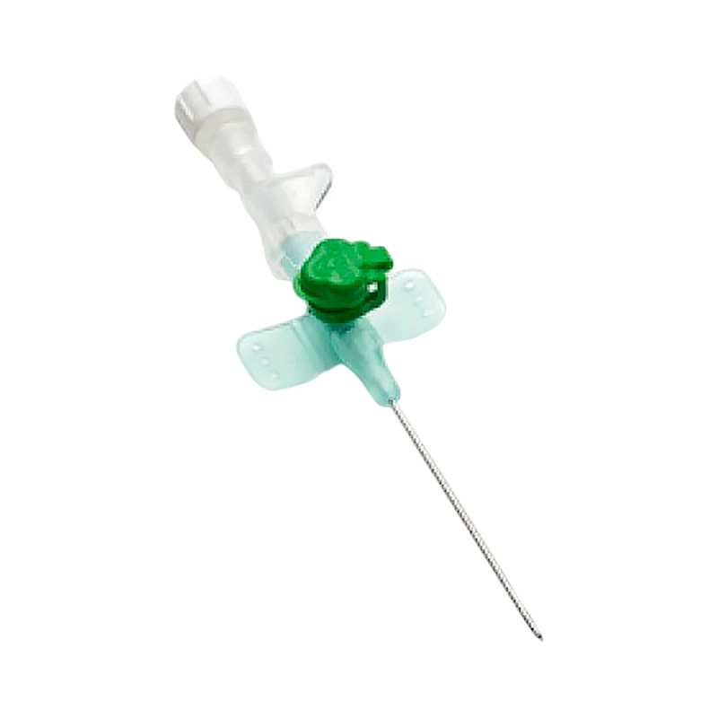 Канюля внутривенная (TRO-VENOCATH 2 plus стер. с крылышками и инъекционным портом с катетером FEP однократного применения 18G )