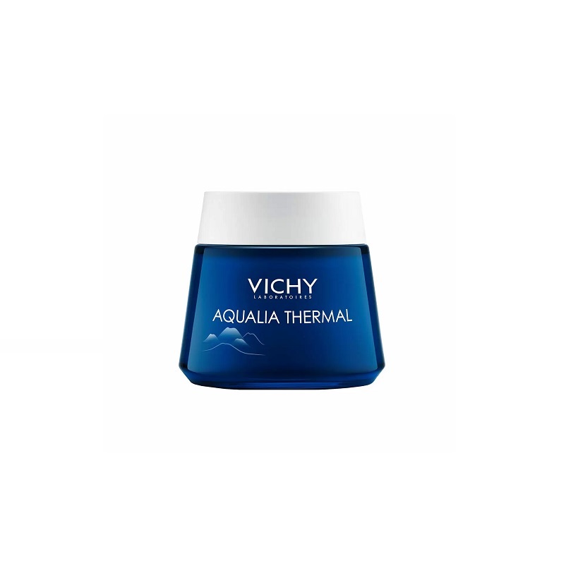 Vichy Aqualia Thermal Уход-маска ночной для интенсивного увлажнения кожи Ночной Спа-уход 75 мл