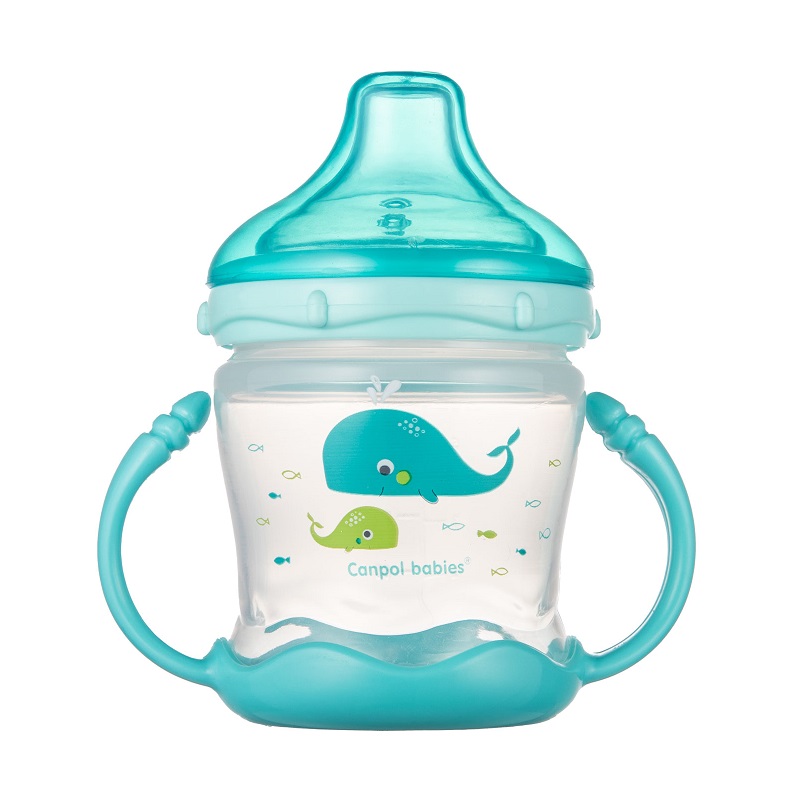 Canpol Поильник с носиком 57/300_blu