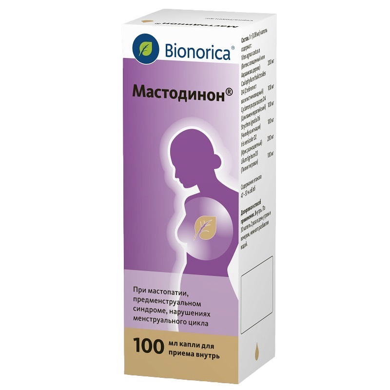МАСТОДИНОН (капли д/приема внутрь гомеопатические  фл. 100 мл №1)