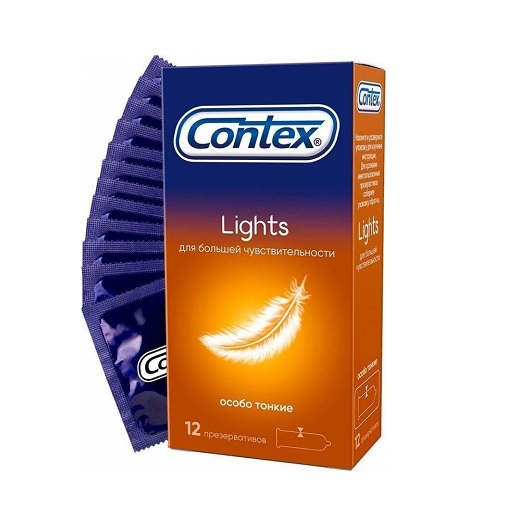 Contex Презервативы №12 Light особо тонкие