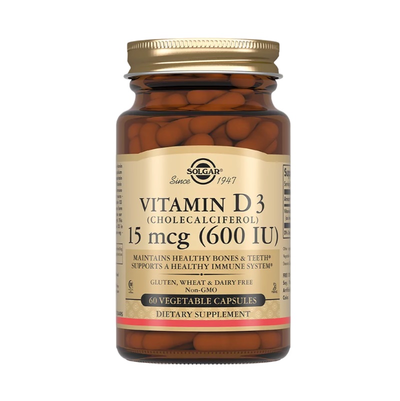 Solgar (БАД) (Капсулы Витамин D3 600 МЕ  капс. №60)