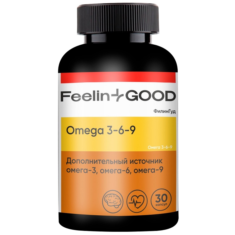FeelinGood Омега 3+6+9, 30 капсул