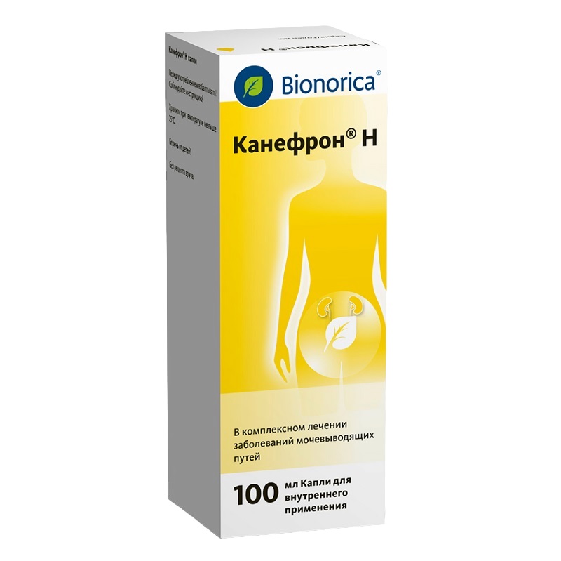 КАНЕФРОН Н (капли для внутреннего применения  фл. 100 мл №1)