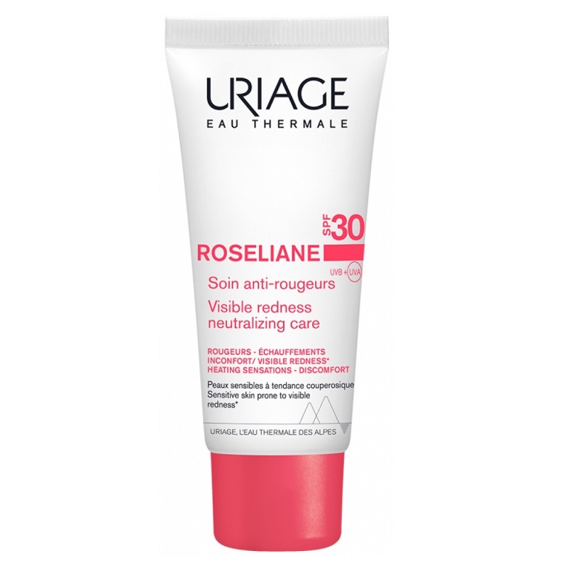 URIAGE Флюид для лица против покраснений ROSELIANE SPF30 40 мл