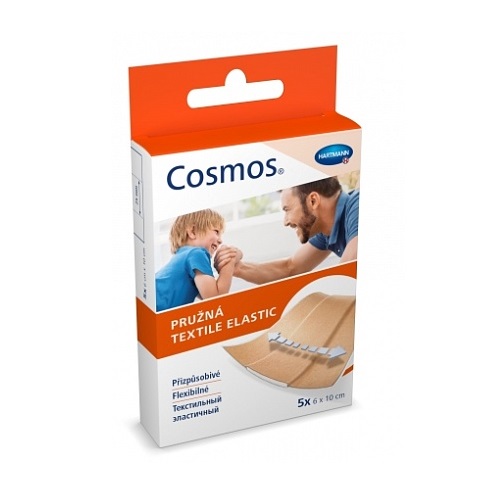 Пластырь (Cosmos Textile elastic (Текстильный эластичный) мед.  размер 6х10 см №5)