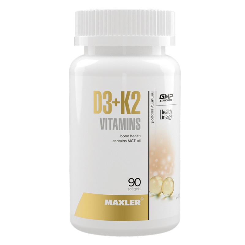 Макслер (БАД) (Д3+К2 капс. 0,23 г  №90)