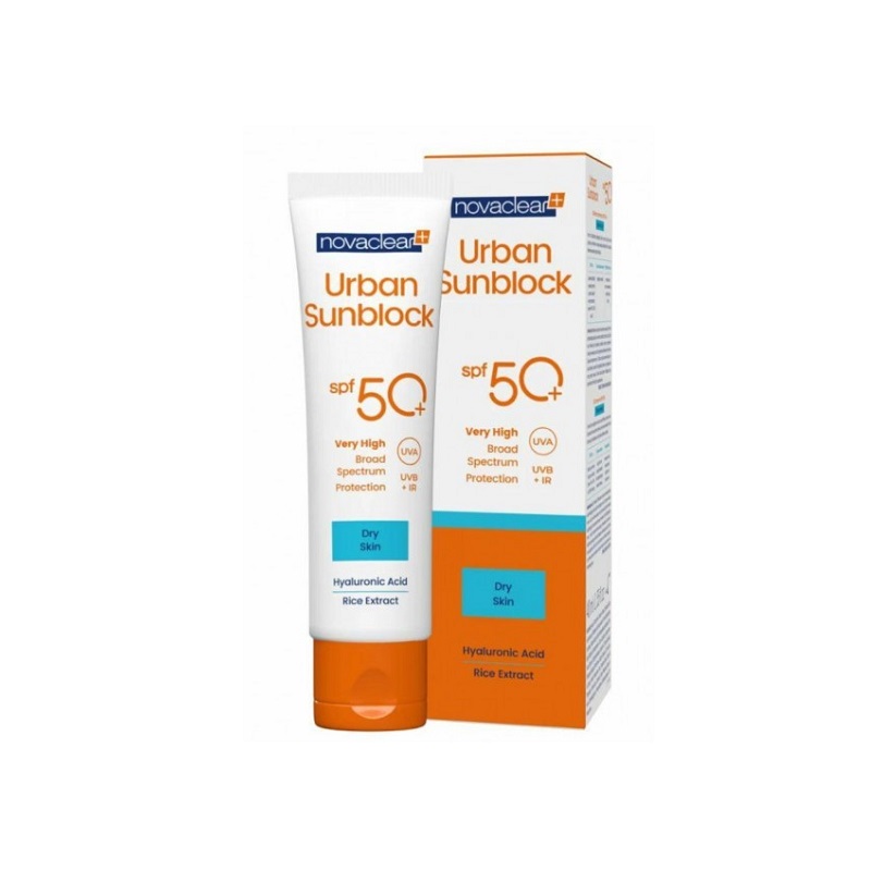 Novaclear Urban Sunblock Крем защитный для сухой кожи SPF50+ 40 мл