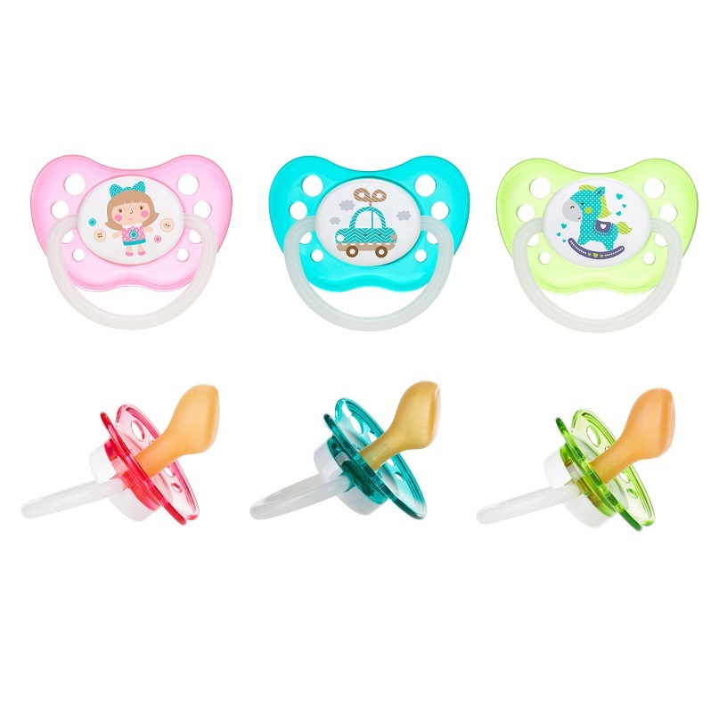 Canpol Соска-пустышка латексная анатомическая 23/259 1шт, 0-6 мес