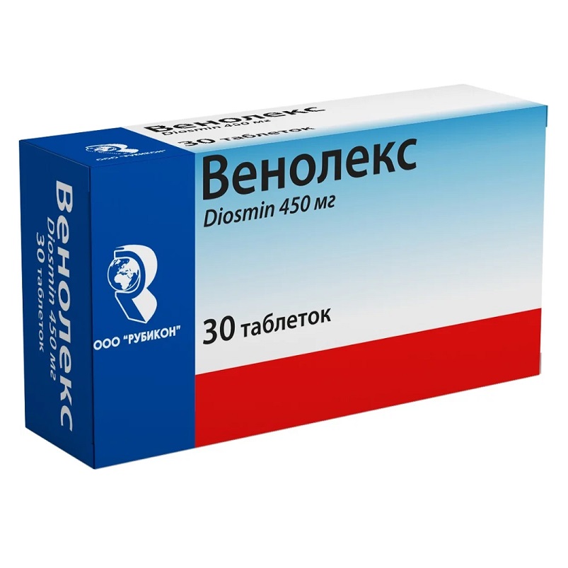 ВЕНОЛЕКС (табл. 450 мг  №10х3)