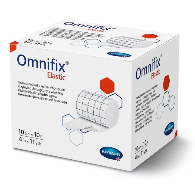 Пластырь (Omnifix Elastic нетканый фикс.  размер 10см х 10м )