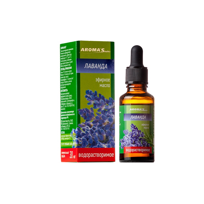Саулес Сапнис Масло эфирное водорастворимое Лаванда 30 мл