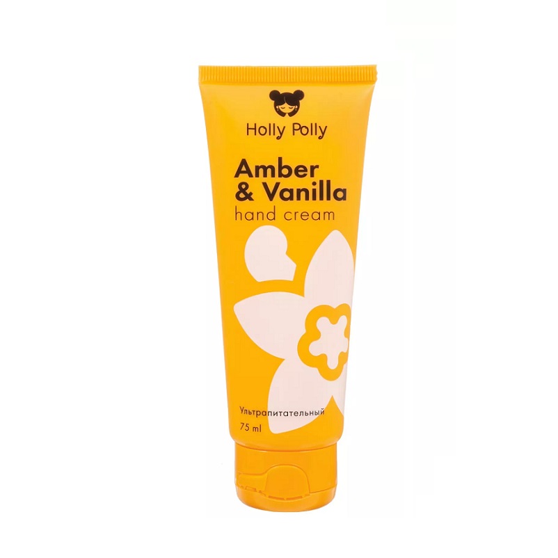 Holly Polly Крем для рук AMBER AND VANILLA Ультрапитательный 75 мл