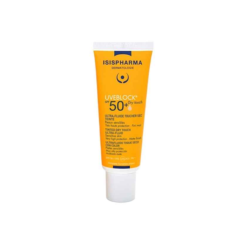 ISIS Pharma Uverlock® SPF 50+ Dry Touch Tinted light Флюид с очень выс. степ. защ. от солн. излуч."Сух.прикосн." светлый 40 мл