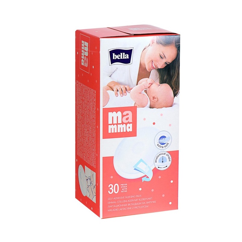 Bella MAMMA Вкладыши лактационные на липучке №30 