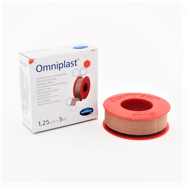 Пластырь (Omniplast из текстильной ткани (цвет кожи)  размер: 1,25 х 500 см )