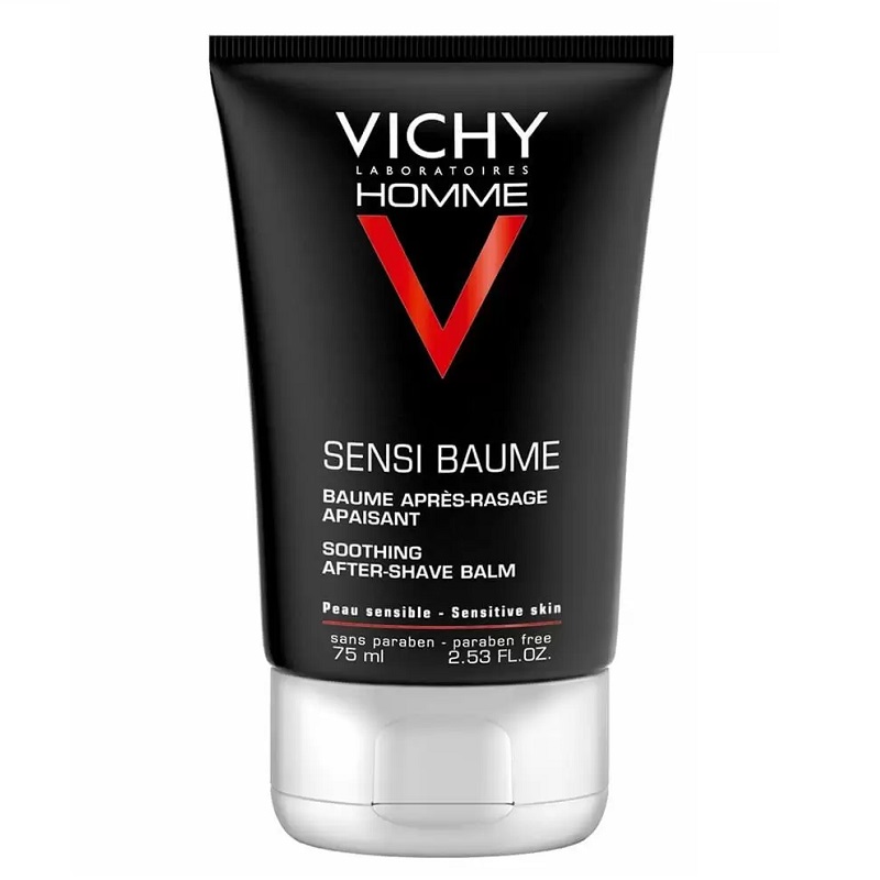 Vichy Бальзам успокаивающий после бритья "Sensi Baume" серии "Homme" 75 мл