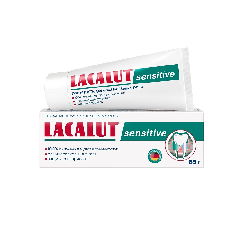 Lacalut Зубная паста Sensitive 65 г