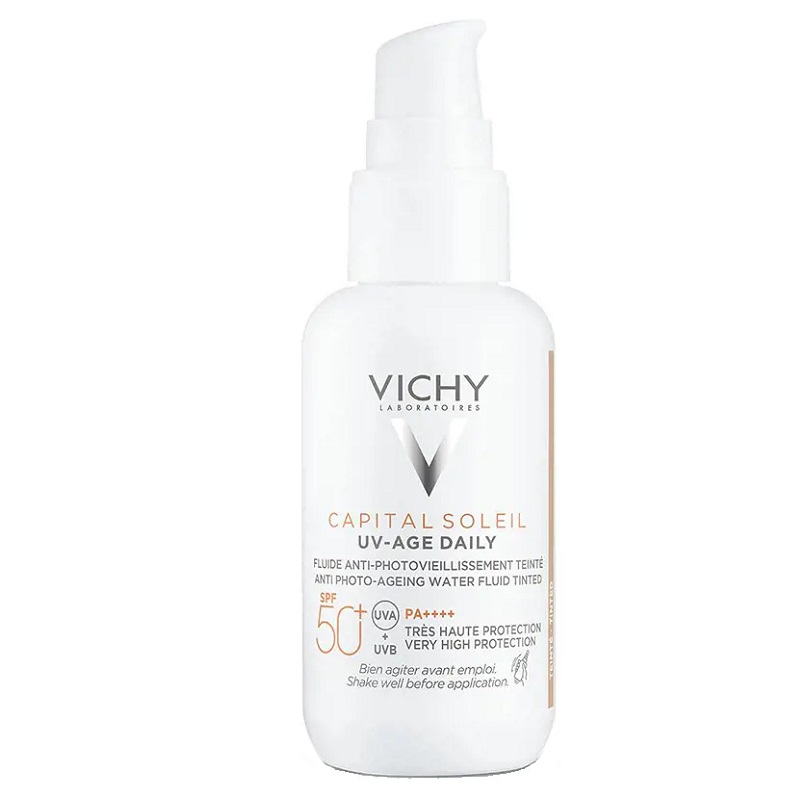 Vichy Capital Soleil Флюид тонирующий UV-Age Daily SPF50+ 40 мл