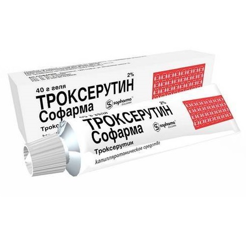 ТРОКСЕРУТИН СОФАРМА (гель 2% туба 40 г №1)