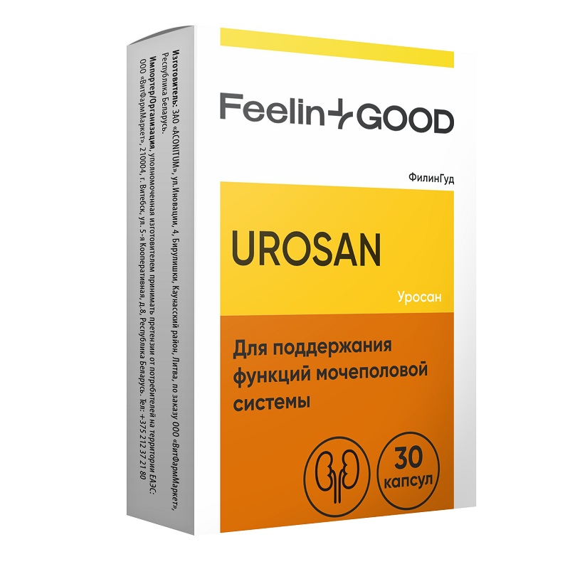 FeelinGood Уросан, 30 капсул