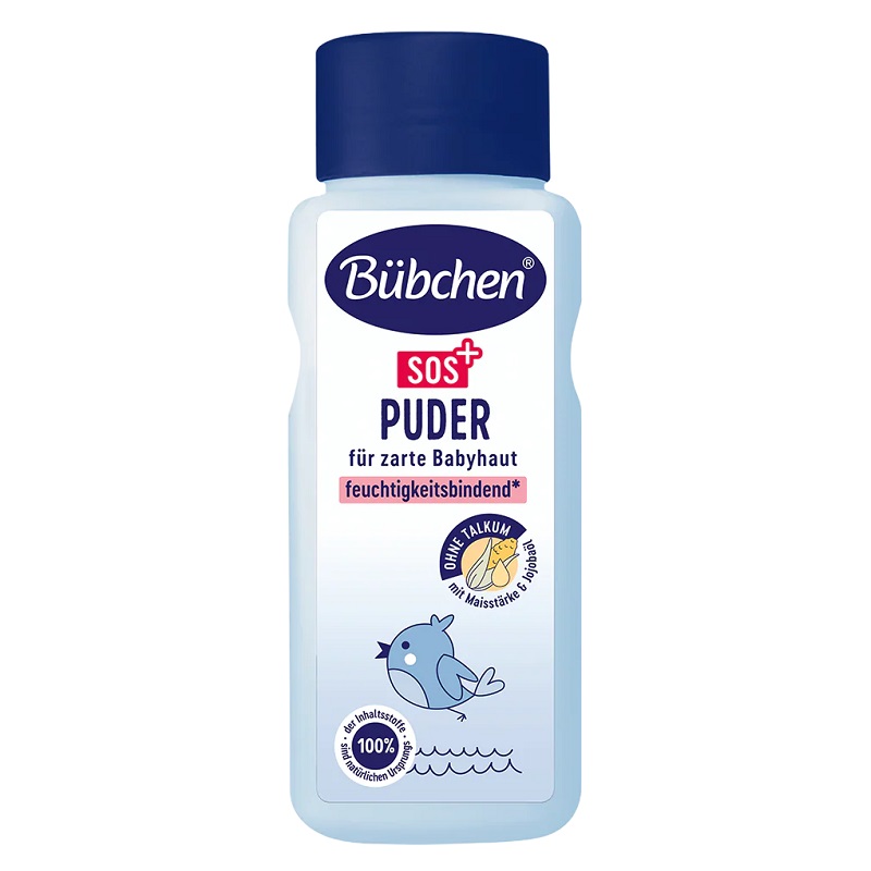 Bubchen Присыпка детская "Baby Puder" для чувствительной кожи 80 г